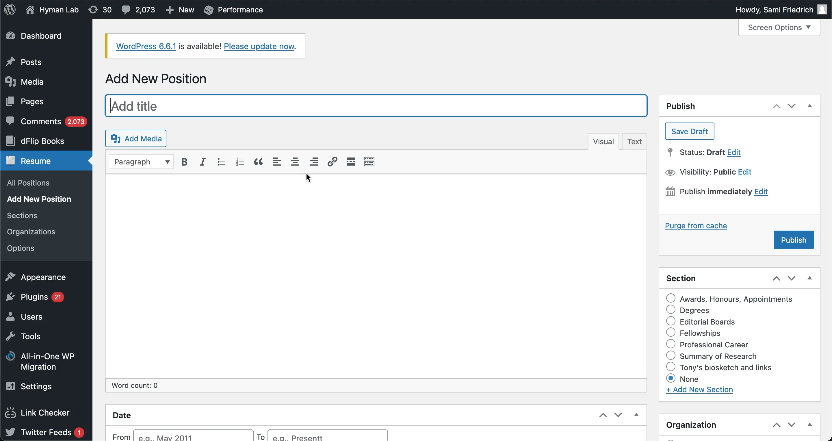 A screenshot of a page with the heading \